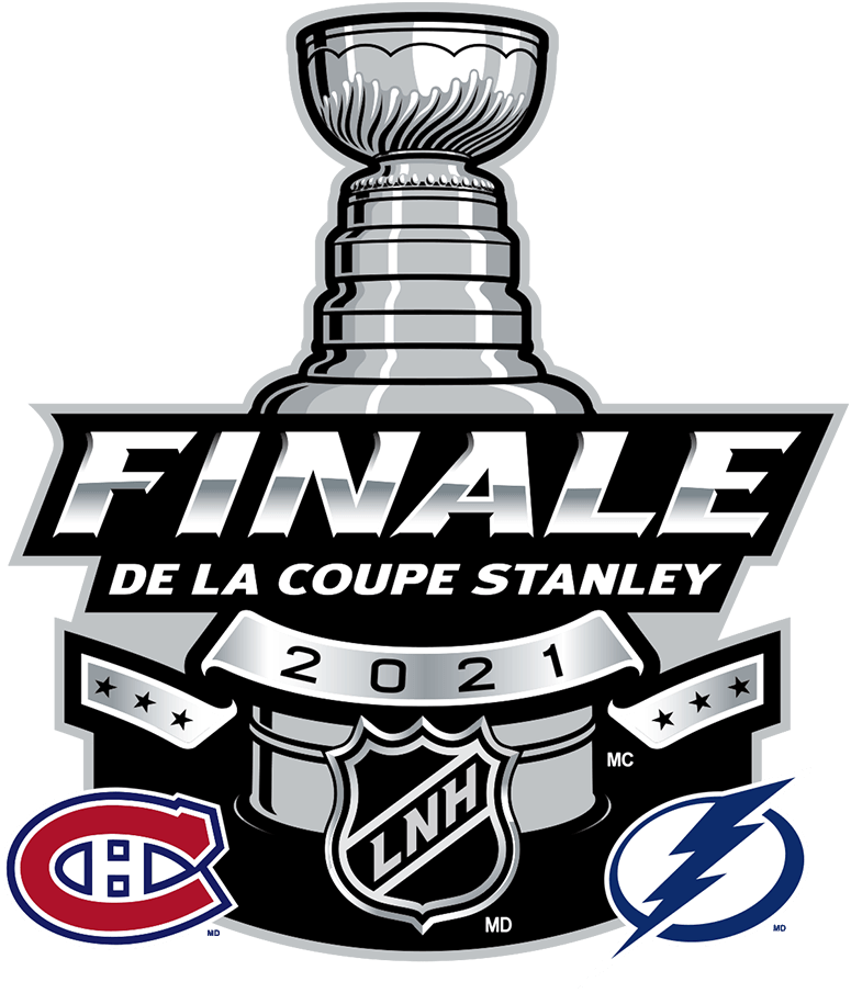 Stanley Cup Playoffs 2021 Finals Matchup Logo iron on transfers for T-shirts